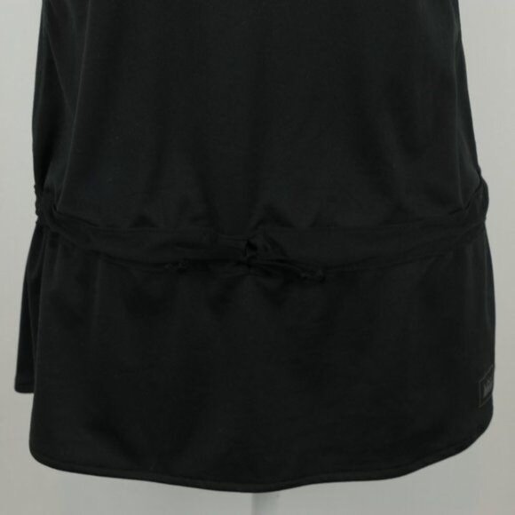 REI Women's Small Black Drawstring Waist Scoop Neck Quick Dry Tank Top - Picture 3 of 8